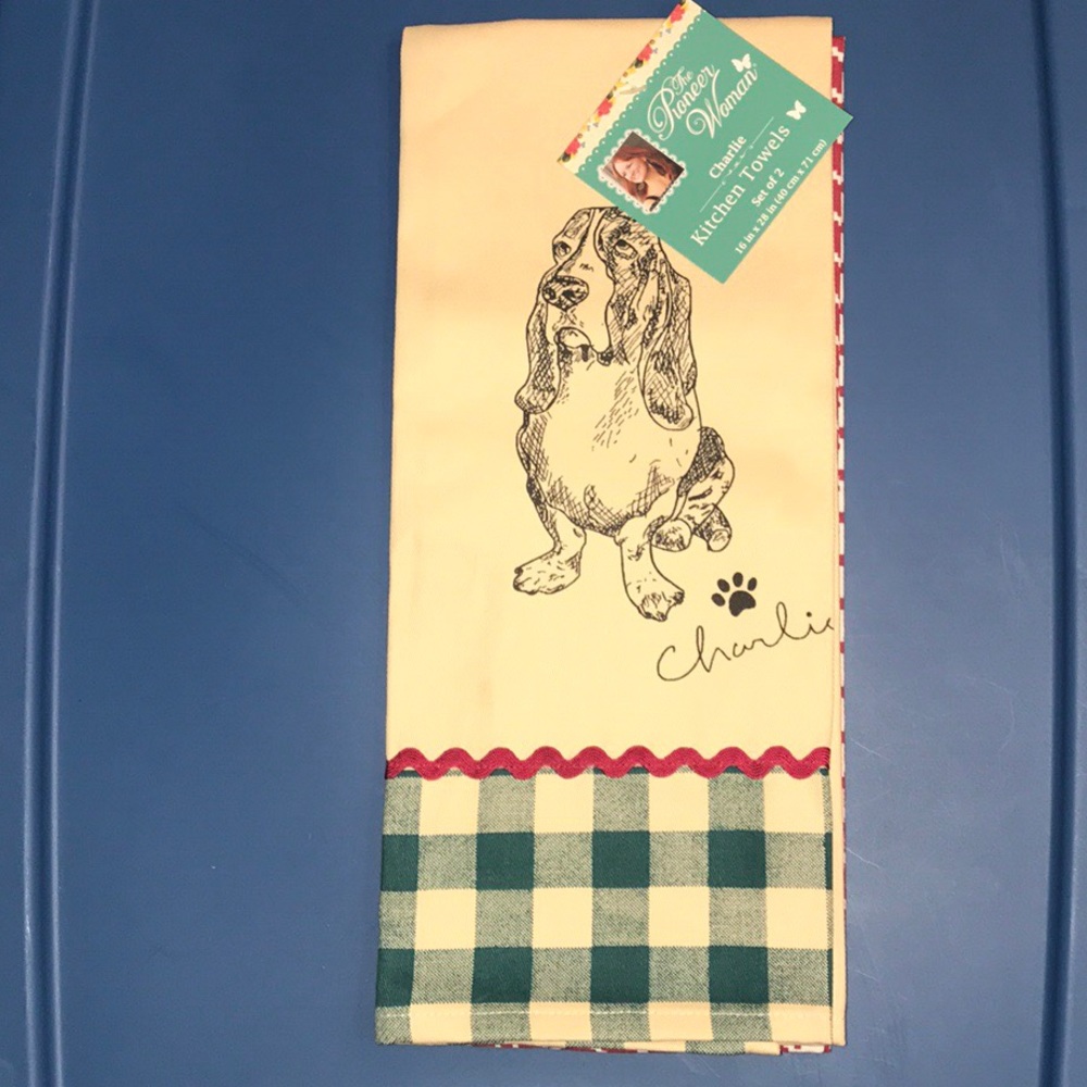 Pioneer Woman Set of 2 Kitchen Hand Towels